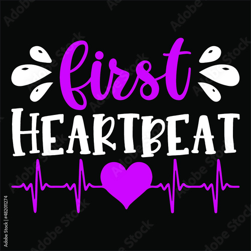 FIRST HEARTBEAT SVG