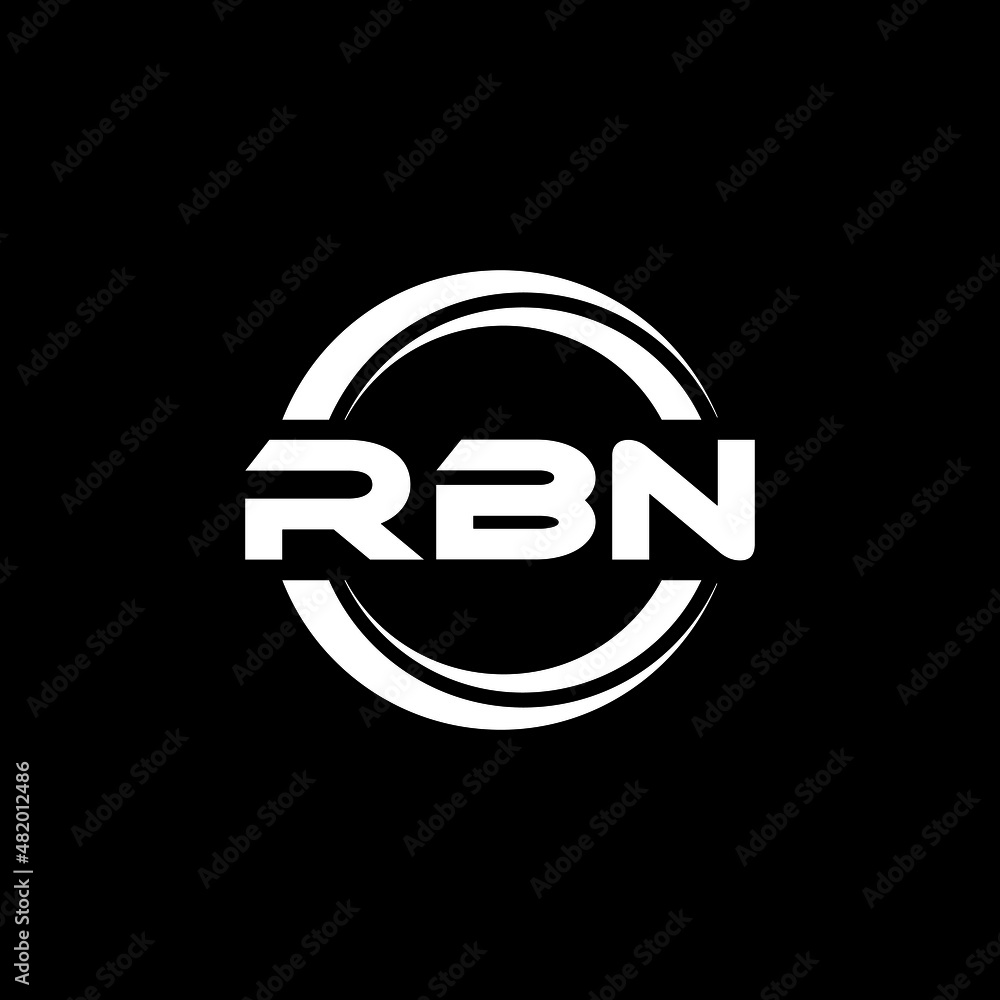 RBN letter logo design with black background in illustrator, vector logo modern alphabet font overlap style. calligraphy designs for logo, Poster, Invitation, etc. RBN letter logo design with black background in illustrator, vector logo modern alphabet font overlap style. calligraphy designs for logo, Poster, Invitation, etc.