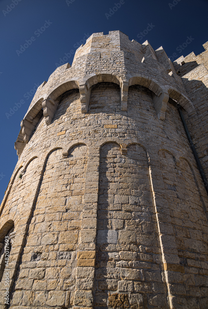 Church of the Saintes-Maries-de-la-Mer, Camargue, Provence, France