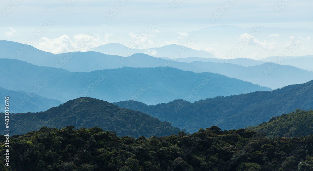 Mountains view, Perak state, Malaysia Mountains view, Perak state, Malaysia