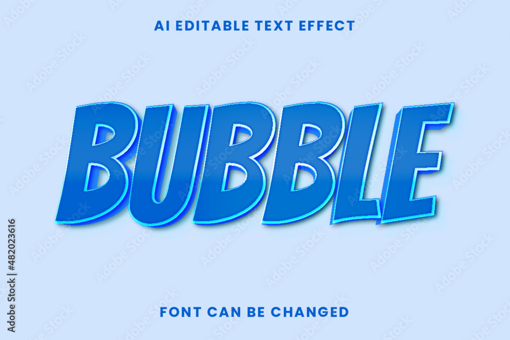 Bubble Text Effect Bubble Text Effect