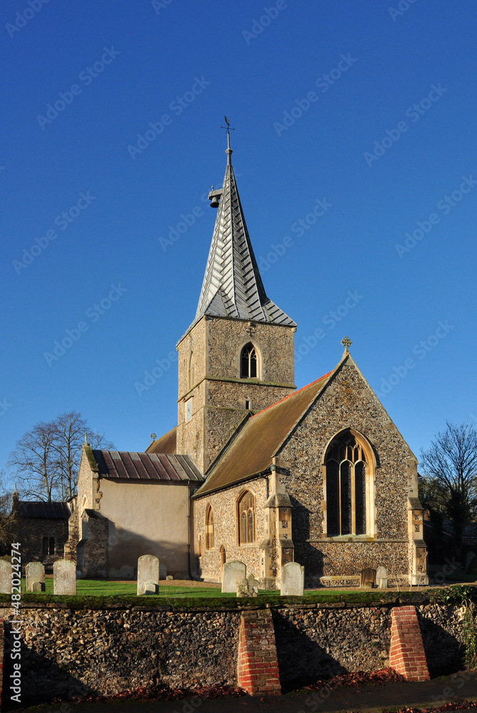 Ickleton Village Church in Cambridgeshire