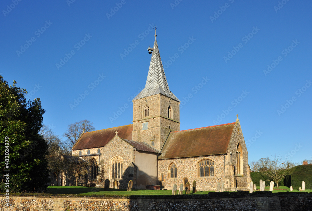 Ickleton Village Church in Cambridgeshire