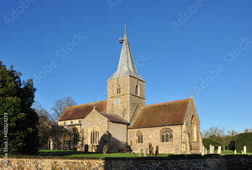 Fototapeta Ickleton Village Church in Cambridgeshire