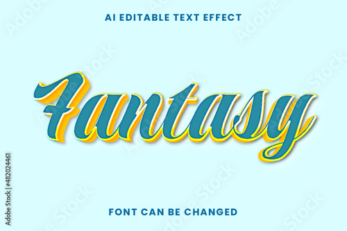 Fantasy Text Effect 