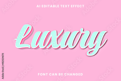Luxury Text Effect 