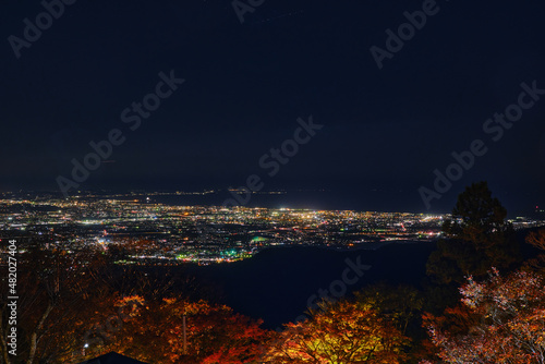 Night view from the observatory