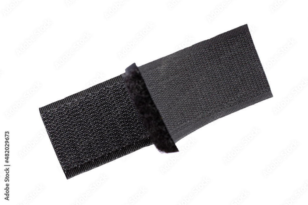 Velcro Tape On White Background Stock Photo - Download Image Now