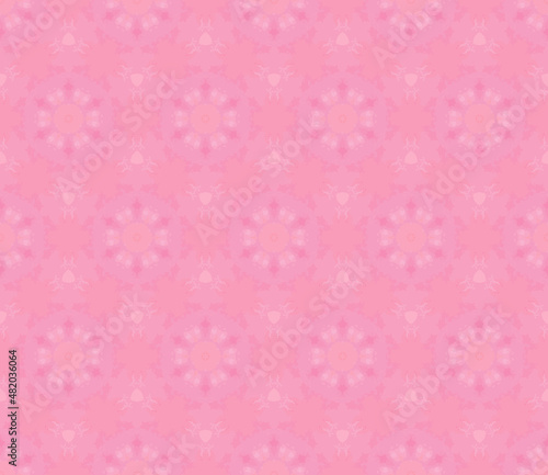 Floral abstract watercolor pattern. Vector seamless pattern