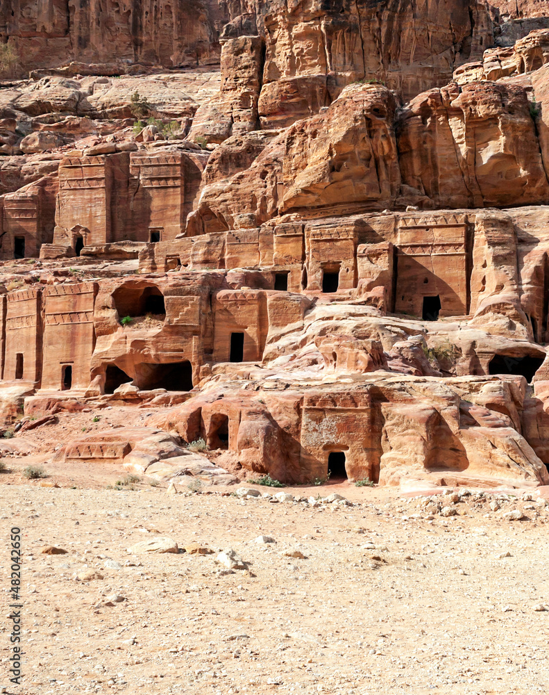 Ruins of the ancient city of Petra