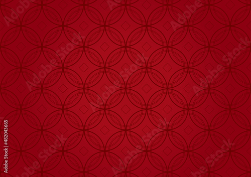 Chinese pattern wallpaper, oriental background for New Year. Vector illustration. New Year 2022.