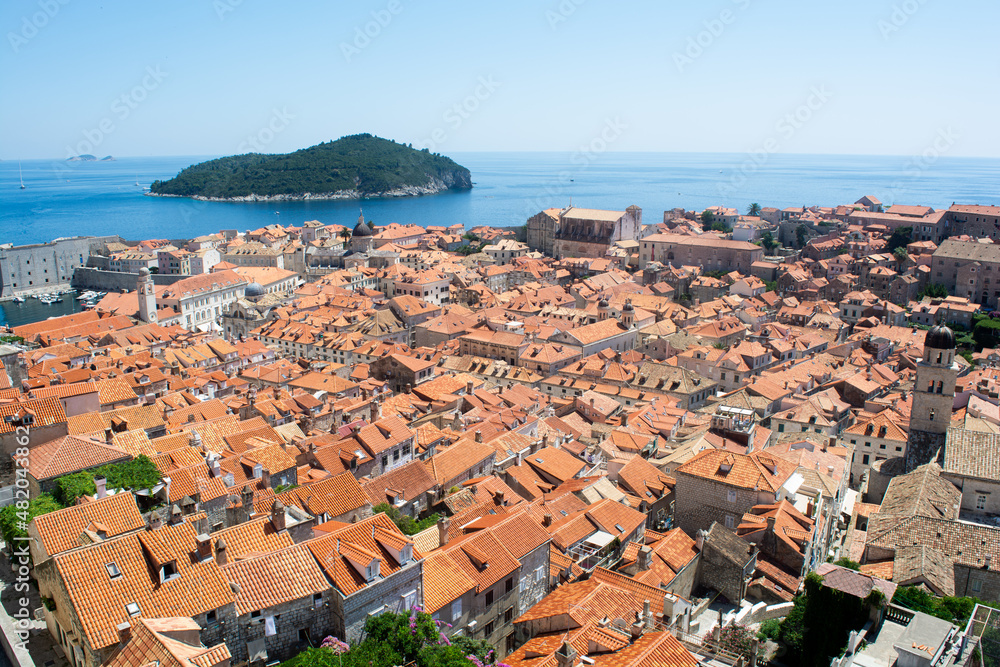 View of old city Dubrovnik