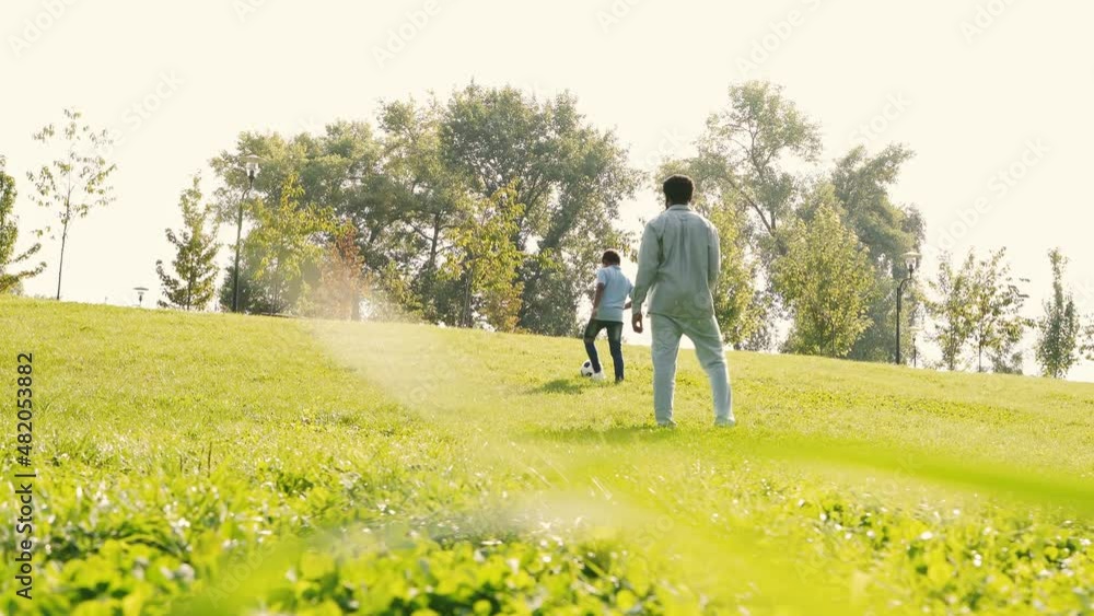 Beautiful happy african american family bonding at the park. Parents, grandparents and kids spending time outdoor playing and having fun Beautiful happy african american family bonding at the park. Parents, grandparents and kids spending time outdoor playing and having fun