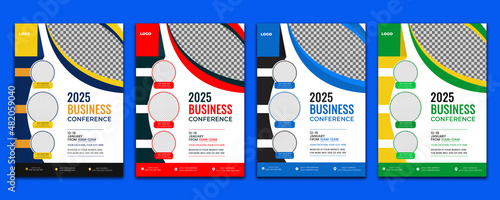 Business Conference Flyer Template | Creative & Modern Business Conference Flyer Template 
