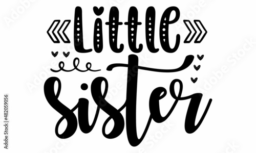 Little sister SVG cut file
