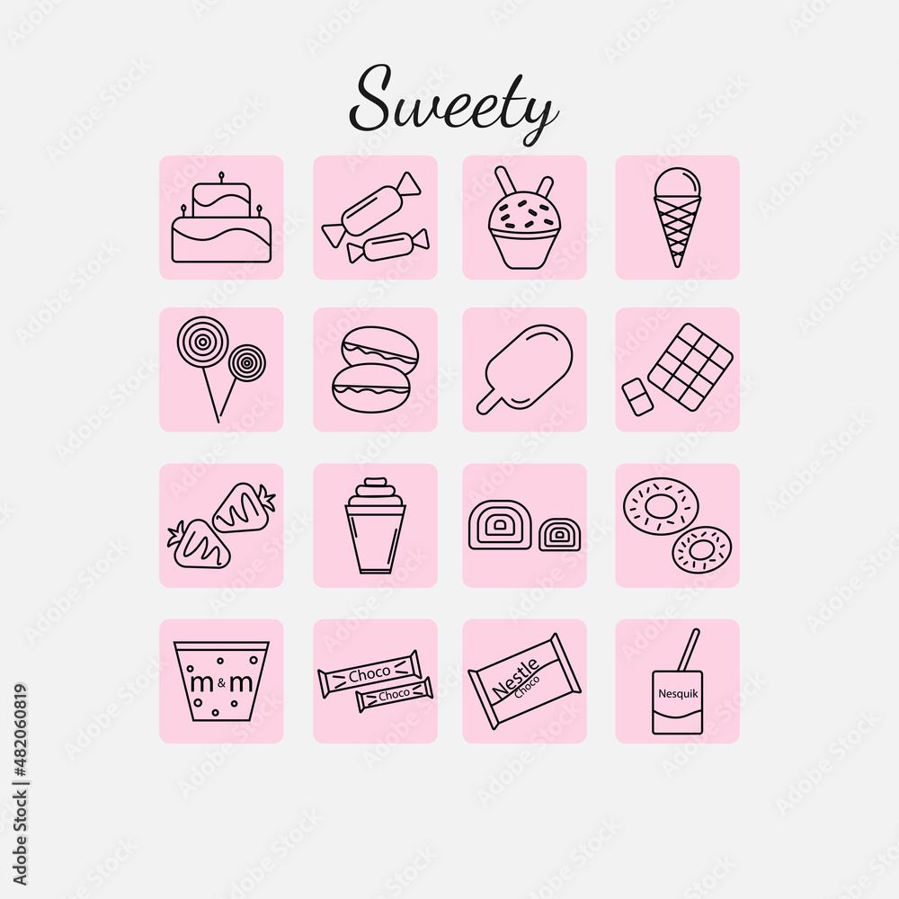 Sweety web icons Sweety web icons