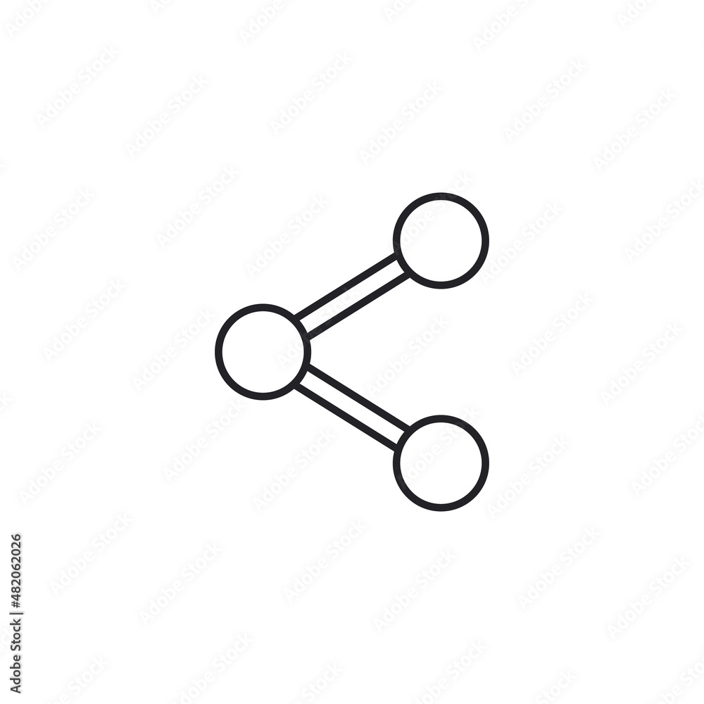 Share icon, flat design. Sharing icons set. Icons share isolated on white background. Share icon, flat design. Sharing icons set. Icons share isolated on white background.