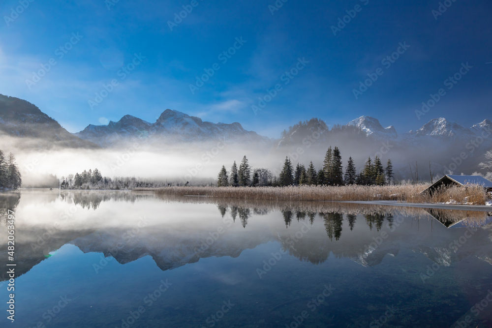 custom made wallpaper toronto digitalMorgenstimmung beim Almsee 3