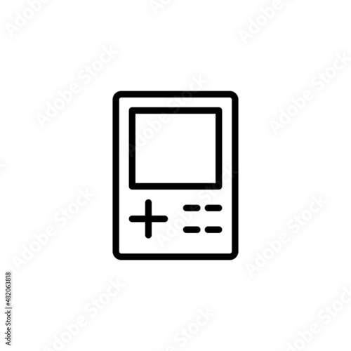 gamebot icon, gamebot icon illustration. vektor illustration