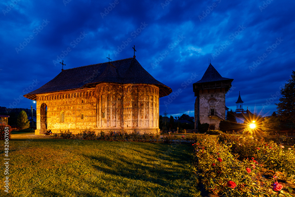 Fototapeta premium The monastery of Humor in Romania