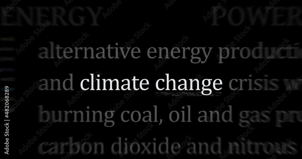 Headline news across international media with Climate Change global warming and environmental disaster. Abstract concept of web news titles broadcast on screens loop. Seamless and looped animation. Headline news across international media with Climate Change global warming and environmental disaster. Abstract concept of web news titles broadcast on screens loop. Seamless and looped animation.