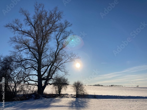 Wonderful winter weather and clear skies