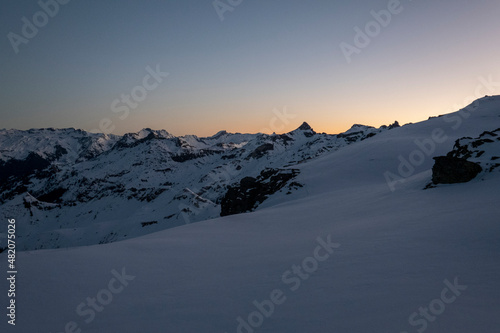 Morgenstimmung auf der Leglerhütte photo