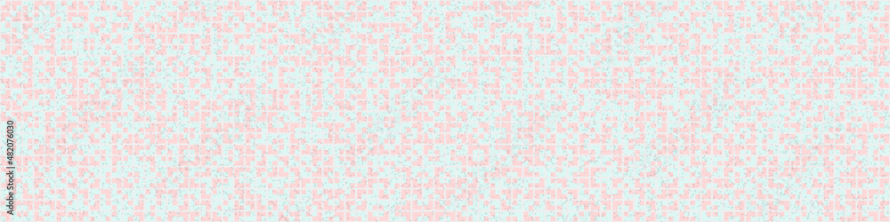 Fototapeta premium Abstract Geometric Pattern generative computational art illustration