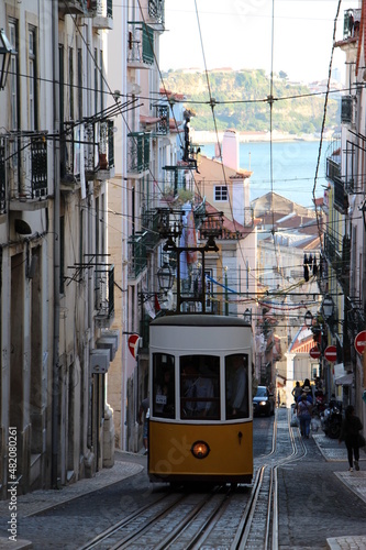 Tram in Lisbon