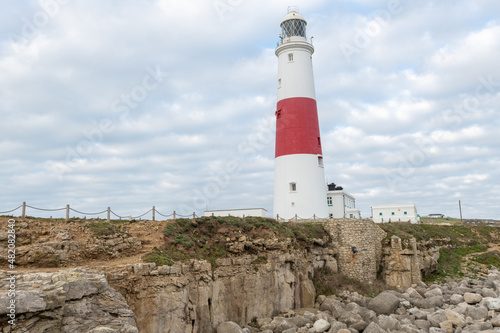 Portland Bill lighthouse in Dorset