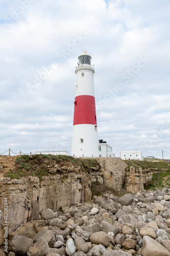 Portland Bill lighthouse in Dorset