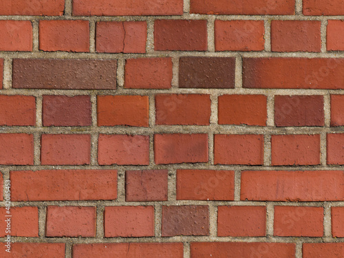 seamless background cemented wall made with bricks