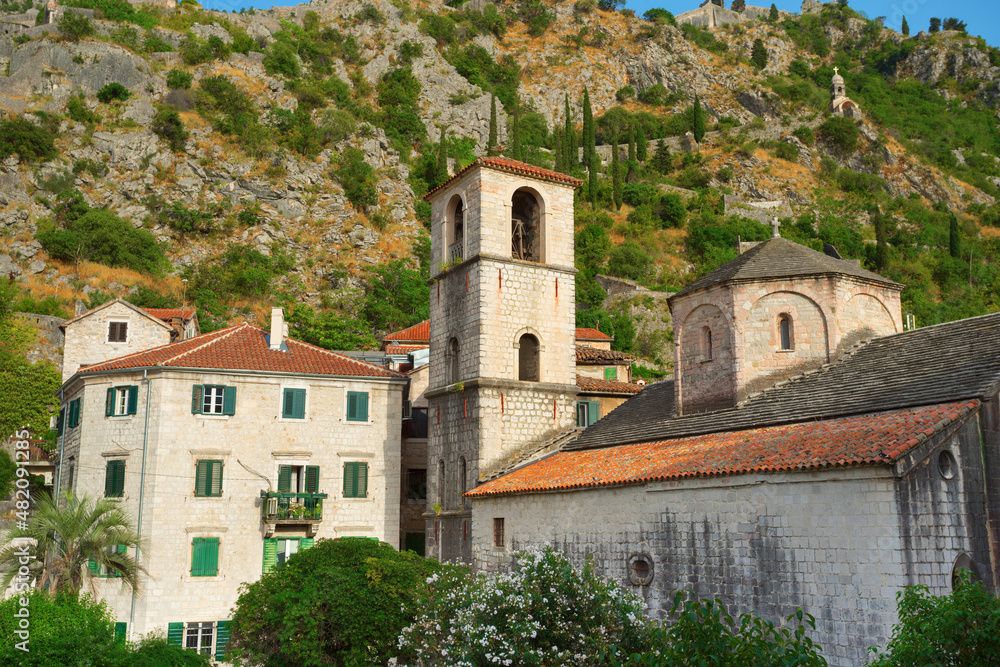 Church of St. Mary Collegiate in Kotor Old Town