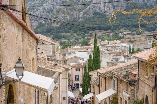 Pollenca, old village on the island Palma Mallorca, Spain