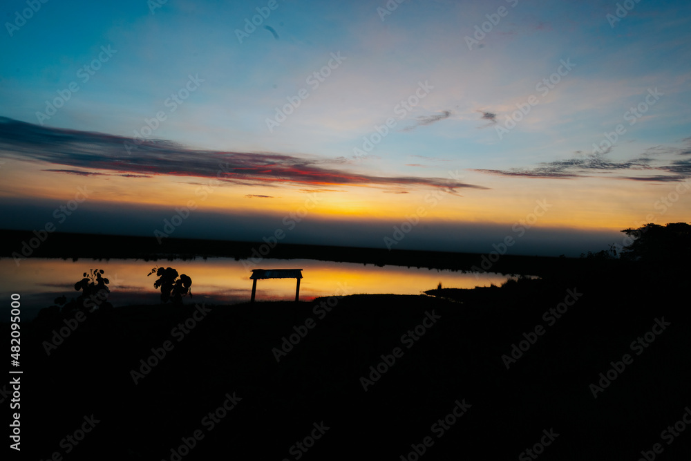 beautiful and spectacular Colombian sunrise beautiful and spectacular Colombian sunrise