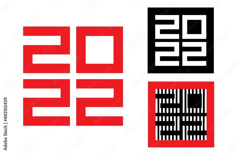 2022 corner vector illustration design 2022 corner vector illustration design