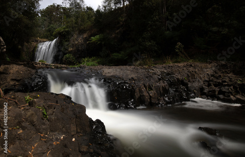 Waterfalls of Tasmania.  Guide Falls.