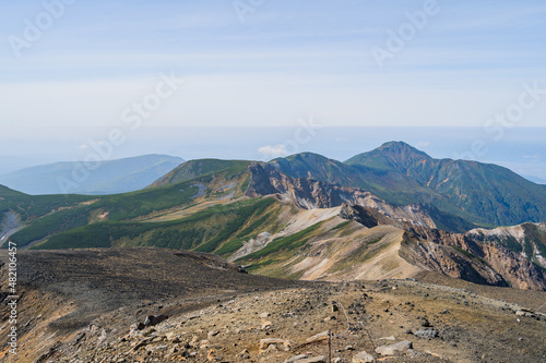 秋の十勝岳登山 (日本 - 北海道 - 登山)