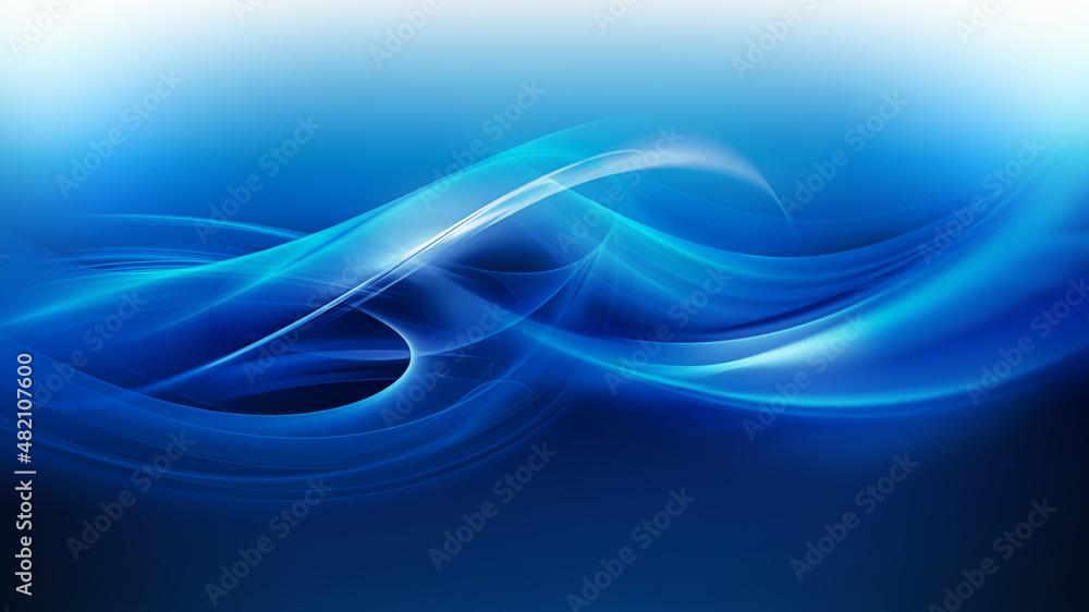 Fototapeta premium Wavy Fractal Background