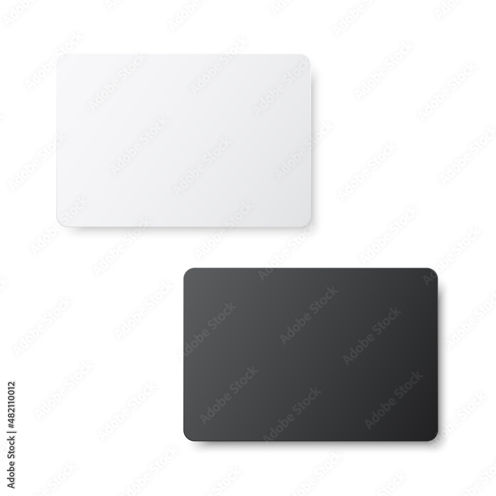 Mock up horizontal business cards. Vector Mock up horizontal business cards. Vector
