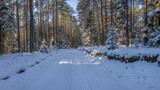 Zima w północno-wschodniej Polsce na Mazurach