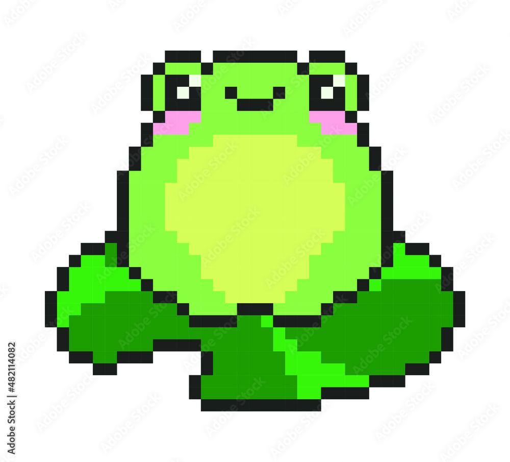 frog pixel