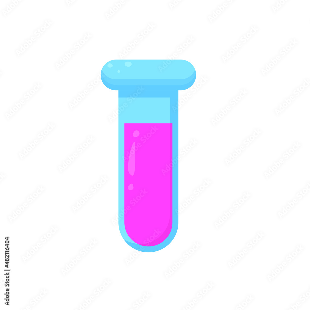 Abstract Flat Cartoon Education School College Study Glass Flask Vector Design Style Element Isolated Grades Learning Concept Abstract Flat Cartoon Education School College Study Glass Flask Vector Design Style Element Isolated Grades Learning Concept