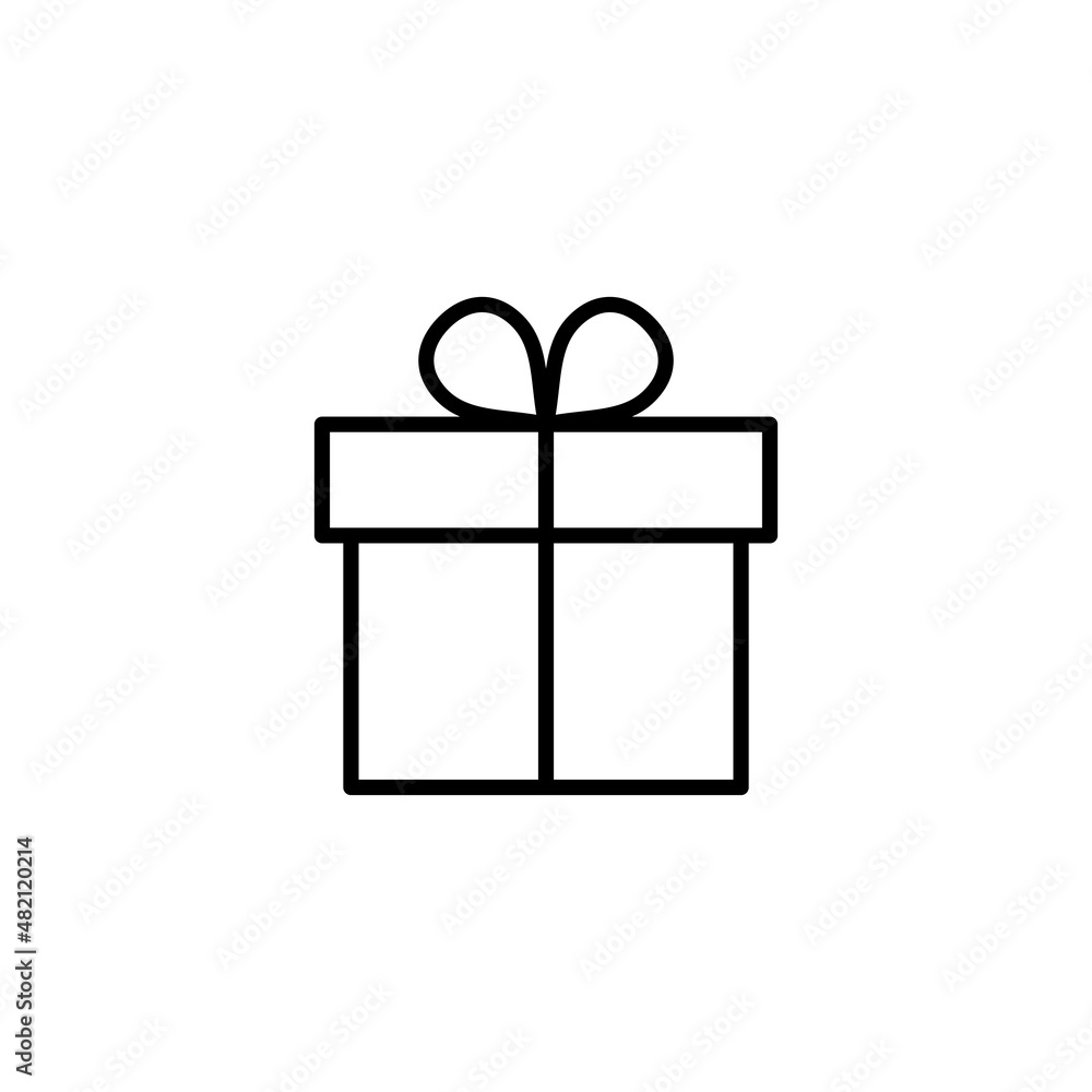 Gift icon. gift sign and symbol. birthday gift Gift icon. gift sign and symbol. birthday gift