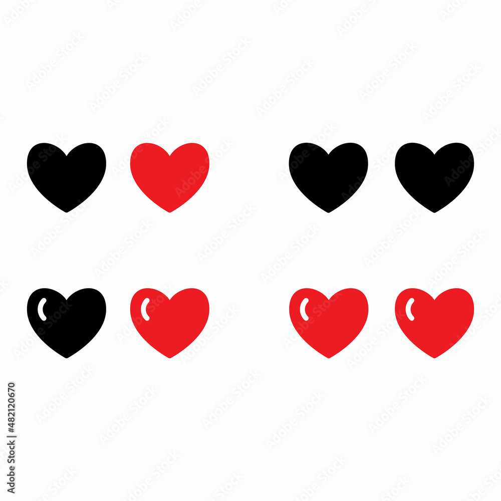 Heart Icon Design Vector Logo Template Illustration Sign And Symbol Heart Icon Design Vector Logo Template Illustration Sign And Symbol