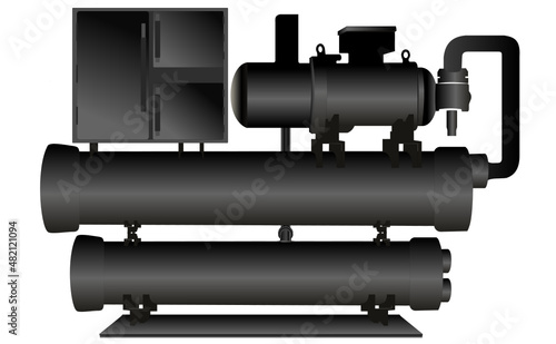 Chiller for HVAC and BMS (Building Management System Design)