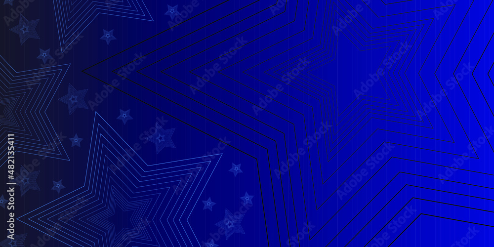 blue modern abstract background design vector 