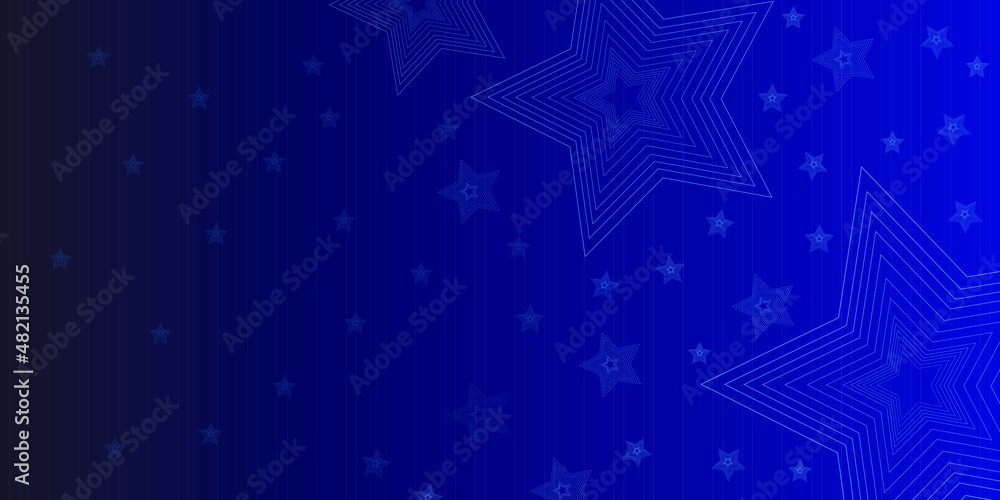 Beautiful blue color abstract star geometrical background You can use for ad, poster, Abstract background dark blue with modern corporate concept Beautiful blue color abstract star geometrical background You can use for ad, poster, Abstract background dark blue with modern corporate concept