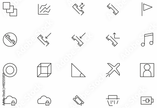 Modern Creative icon design for all types business and company