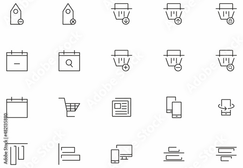 Modern Creative icon design for all types business and company